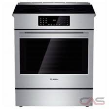 Best gas ranges canada 2021 reviewed. Bosch Hiip054c Induction Range Slide In Range Range Cooker