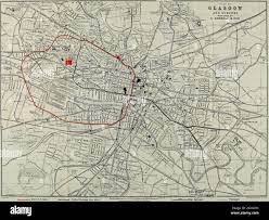 West George Street Glasgow Map Adshead's Handy Guide To Glasgow : With Map, Views, Tramway Routes And  Fares And Other Useful Information . Ntosh Victoria Hotel, 19 And 23 West  George Street; Alick Cameron Waverley (Old) Hotel,