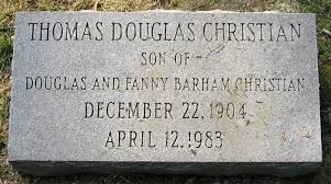 Thomas Douglas Christian (1904-1983)