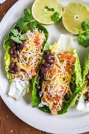 Low Carb Shredded Chicken Tacos Recipe Low Carb Tacos Shredded Chicken Tacos Healthy Recipes