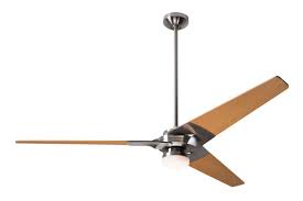 Modern Fan Co Torsion With Light Kit Ceiling Fan Modern Fan Contemporary Ceiling Fans