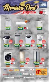 Customers who visit the brand store at 12 pm will be able to. Desa Home Theatre Merdeka Deal 10 August 2018 12 August 2018