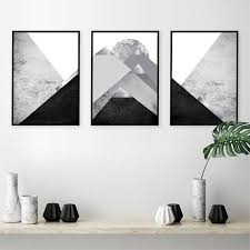Black And Silver Wall Art Black White Grey Silver Mountain Triptych Downloadable Prints Digital Download Of Black Grey Silver Nordic Mountain Artwork Set Of 3 Posters Scandinavian Wall Art Blue Wall Art Printable Art Set