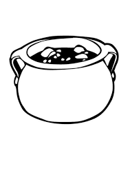 Soup pot cliparts #2731585 (license: Soup Pot Coloring Page Free Image Download