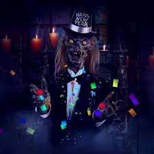 Happy New Year Fiends Horror Movie Characters Monster Artwork Horror Villians