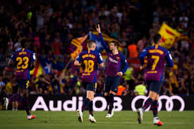 Sep 17, 2019 · teams almeria girona played so far 18 matches. Barcelona Vs Girona La Liga Final Score 2 2 Gerard Pique Rescues A Point Barca Blaugranes