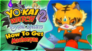 On commence le let's play de yokai watch 2 fantômes bouffis sur nintendo. How To Get Machonyan In Yo Kai Watch 2 Psychic Specters Without Cheats Nintendo 3ds Youtube
