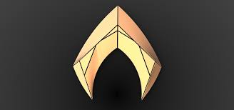 Every day new 3d models from all over the world. 3d Printed Aquaman Logo By Cosplayitemsrock Pinshape