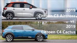 The c4 cactus is not intended to be a sporty car. 2019 Citroen C3 Aircross Vs 2019 Citroen C4 Cactus Technical Comparison Youtube