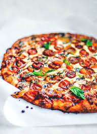Easy Bruschetta Pizza Recipe Bruschetta Pizza Easy Bruschetta Dinner Recipes Healthy Family
