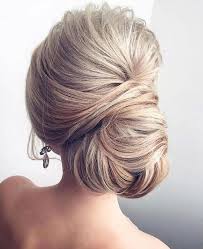 Chignon Hairstyles For Long Hair Long Hair Styles Hair Styles Mother Of The Bride Hair