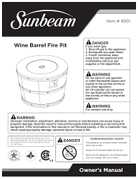 Hello everyone here is just a few things i like to make for people who are interested in wine barrel furniture it's kind of a lost art and many older people. Sunbeam 9301 Manual Manualzz