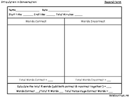 Articulation In Conversation Data Sheet Revised July 2014 Data Sheets Articulation Data