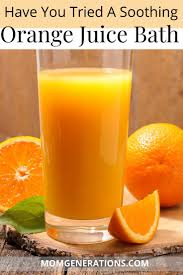 Have You Tried An Orange Juice Bath In 2020 Fertility Boost Orange Juice Fertility Smoothie