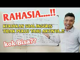 .menulis tanggal dalam bahasa inggris terlengkap disertai contoh soal latihan. Cara Mengerjakan Soal Bahasa Inggris Tanpa Tahu Artinya Pesat Id
