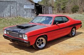 Image result for Bright Red 1974 Dart
