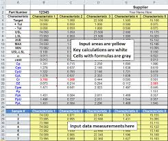 cp cpk template for excel just drop in your data qi macros