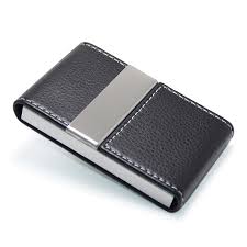 Padike business card holder, business card case luxury pu leather & stainless steel multi card case,business card holder wallet credit card id case/holder for men & women. Men S Black Pu Leather Credit Card Case Double Open Shape Name Cardholder High Grade Business Card Holder Black Buy Business Card Holder Black Pu Leather Credit Card Case Name Cardholder Product On Alibaba Com