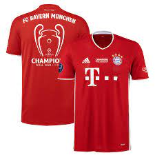 Fc bayern munich replica jersey and replica uniforms at usshop.fcbayern.com. Men S Adidas Red Bayern Munich 2020 Uefa Champions League Champions Of Europe Replica Jersey