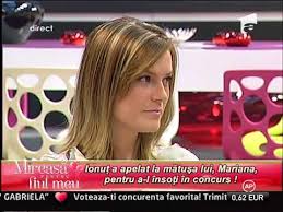 Pentru a vota gratuit concurentii favoriti mireasa pentru fiul meu (fiul si mama sau fata preferata) o puteti face aici: Mireasa Pentru Fiul Meu Sezon 1 12 09 2011 Partea 2 Youtube