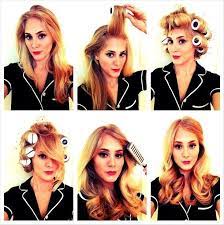 Old Hollywood Giant Roller Waves Vintage Hairstyles Vintage Hairstyles Tutorial Hair Tutorial