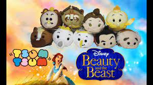 Beauty And The Beast Tsum Tsum Collection Plush Set Review Youtube
