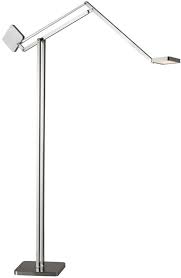 Adesso Ad9131 22 Cooper Contemporary Brushed Steel Led Lighting Floor Lamp Ade Ad9131 22