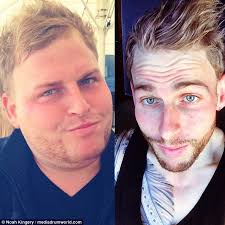 350lbs California man sheds HALF his body weight