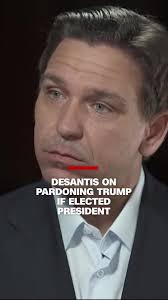 In an interview with Megyn Kelly, Republican presidential candidate Ron  DeSantis explains why he would consider pardoning Donald Trump if he were  to be elected in 2024 and Trump was convicted. #CNN ...