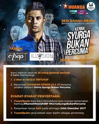 Selalu nampak lalu lalang di timelines media sosial. Kerna Syurga Bukan Percuma Episode 23