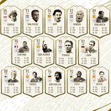 Gerd muller der bomber , ferenc puskas , rivellino , jairzinho , djalma santos , sandor koscis. Which Icon Would You Like To See The Most Please Tell Me Which Ratings I Got Right And Which Wrong Fifa