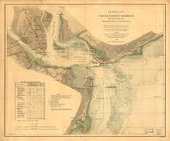 1865 Map Of Charleston Harbor South Carolina In 2018