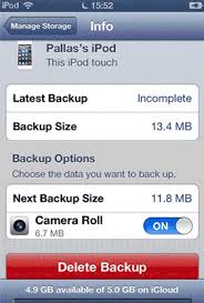 And then you can delete it using nsfilemanager. How To Recover Deleted Icloud Backup