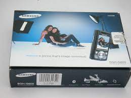 SAMSUNG G600 Blue CD Box, Cable ...