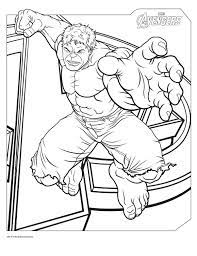 The printable pages capture the p. Free Printable Hulk Coloring Pages For Kids