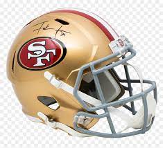 San francisco 49ers logo giant officially licensed nfl removable wall decal. Transparent 49ers Helmet Png Png Download Vhv