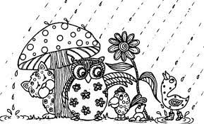 This april coloring page is full of fun and perfect for those april shower spring days. April Showers Bring May Flowers Coloring Page Animal Coloring Pages Coloring Pages Bunny Coloring Pages