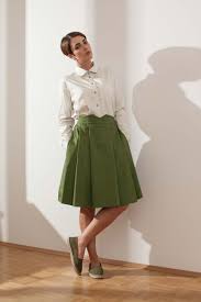 Sinweaver Alternative Fashion Langer Rock Faltenrock Ausgestellt Mit Taschen Grun Viskose Faltenrock Festliches Outfit Und Gruner Faltenrock