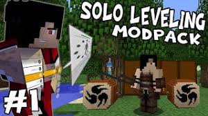 Warrior, archer, miner, lumberjack, fisherman, and farmer. Leveling Magic And Monster Filled World Solo Leveling Modpack Episode 1 Minecraft Rpg Modpack Youtube