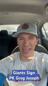 Giants Sign Kicker Greg Joseph, Place Graham Gano On Injured Reserve!