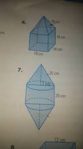 Contoh soal segiempat dan segitiga matematika smp 1 idschool. Ayo Hitunglah Luas Permukaan Gabungan Bangun Ruang Berikut Nomor 6 Sama 7 Ya Toloooong Dibantu Aku Brainly Co Id