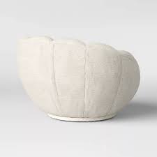 Cast aluminium with rilsan coated finish for the white and black versions of swivel base. Kids Sherpa Tulip Swivel Chair Cream Pillowfort Target Swivel Chair Round Swivel Chair Chair