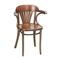 Walnut Standard Bentwood Fan Back Arm Chair Upholstered Size Dimension Seat 410x410 Ht 760mm Bentwood T Upholstered Chairs Armchair Furniture Leather Decor