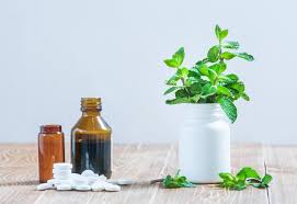 Comparaison des comprimés de médecine moderne avec les plantes médicinales  Alternatives à la médecine traditionnelle | Photo Premium