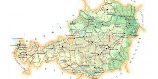 Maximă de 1142 m în varful broken), iar în sud munţii pădurea thuringiei (altitudine maximă în vf. Austria HartÄƒ TuristicÄƒ Austria HartÄƒ De CÄƒlÄƒtorie Europa De Vest Europa