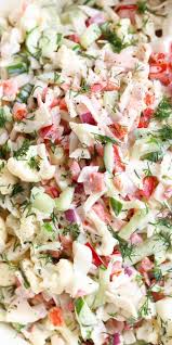 Crab Salad In 2020 Crab Salad Recipe Sea Food Salad Recipes Crab Meat Salad