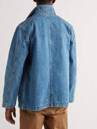 Blue Denim Chore Jacket Drake S Mr Porter
