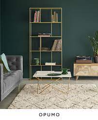 Pin By Opumo On Home Accessories Ideas Opumo Com Green Walls Living Room Dark Green Living Room Living Room Green