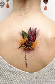 Dreamcatcher Tattoos On Back Tattoosonback Tattoos Body Art Tattoos Sunflower Tattoos