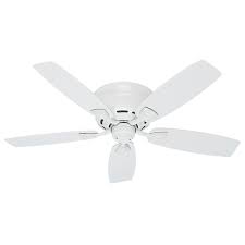 This outdoor ceiling fan from westinghouse offers several unique features that help it stand out, including a silicon steel motor with a triple capacitor. Sea Wind Low Profile Outdoor Ceiling Fan By Hunter Fan Hun 53119
